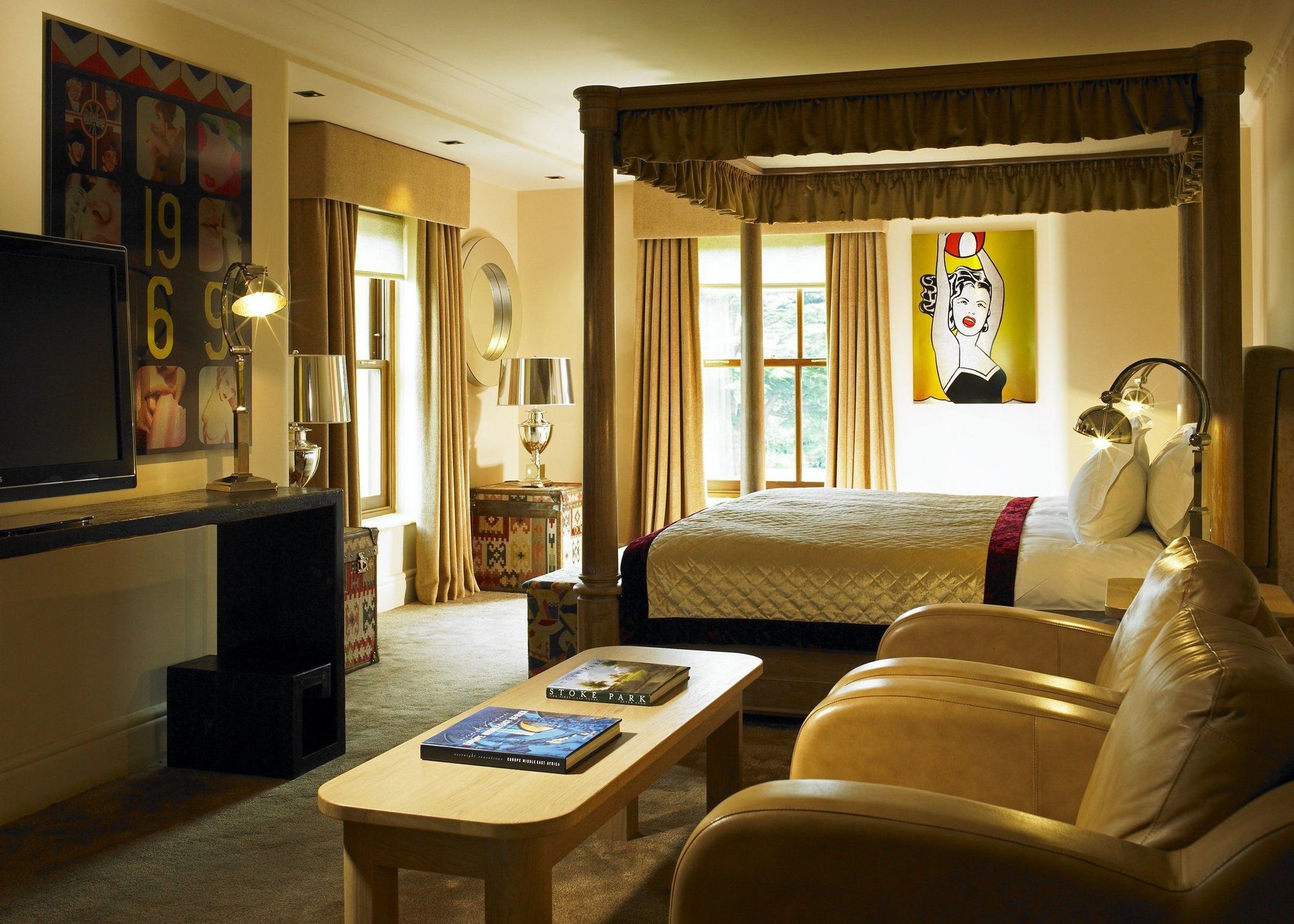 Stoke Park Hotell Stoke Poges Rom bilde
